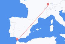 Flyg från Tanger, Marocko till Bern, Schweiz