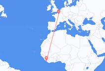 Flights from Monrovia, Liberia to Paris, France