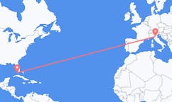美国出发地 基韋斯特飞往美国目的地 博洛尼亚的航班
