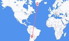 Flights from Córdoba, Argentina to Qaqortoq, Greenland