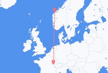 Loty z Dole, Francja do Ålesund, Norwegia