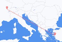 Flights from Dole, France to İzmir, Turkey