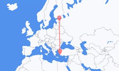 Flyreiser fra Tartu, Estland til Bodrum, Tyrkia
