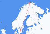 Flights from Lakselv, Norway to Växjö, Sweden