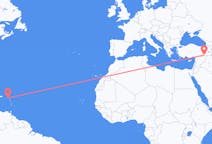 Flights from Saint Kitts to Mardin
