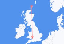 Flights from Kirkwall, the United Kingdom to Bristol, the United Kingdom