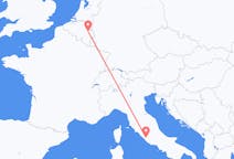 Fly fra Liège til Rom