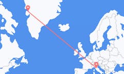Flights from Qaarsut, Greenland to Florence, Italy