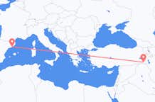 Flyrejser fra Hakkâri til Barcelona