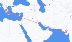 Flyreiser fra Rajkot, India til Kalamata, Hellas