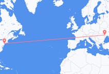 Flights from New York, the United States to Chișinău, Moldova