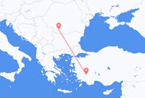 Flyrejser fra Craiova, Rumænien til Denizli, Tyrkiet