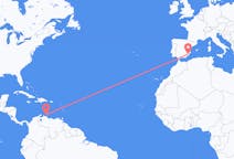 Flyg från Willemstad, Curaçao till Murcia, Curaçao