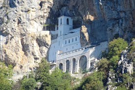 Visite privée au monastère d'Ostrog, à Doclea et au parc naturel de Zeta