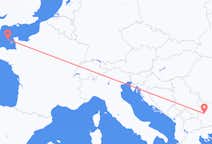 Flyreiser fra Sofia, til Guernsey