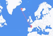 Flyrejser fra Pamplona til Reykjavík