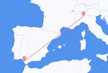 Flights from Jerez to Milan