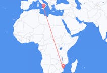 Flyrejser fra Vilankulo, Mozambique til Catania, Italien