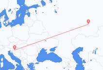 Flights from from Ufa to Zagreb