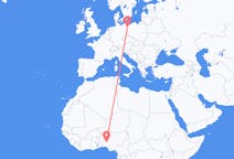 Flights from Ilorin, Nigeria to Szczecin, Poland