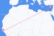 Flüge von Bissau, nach Larnaka