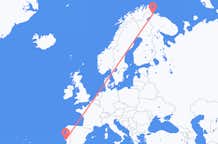 Loty z Kirkenes, Norwegia z Lizbona, Portugalia