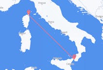 Voli dalla città di Reggio Calabria per Bastia
