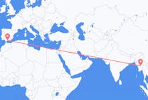 Flights from Naypyidaw to Málaga