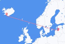 Flights from Vestmannaeyjar, Iceland to Riga, Latvia