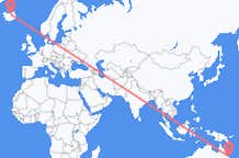 Flüge von Hamilton Island (Queensland), Australien nach Akureyri, Island