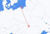 Flüge von Sathmar, Rumänien nach Danzig, Polen