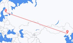 Flights from Shenyang to Jyvaskyla