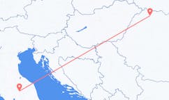 Flights from Perugia, Italy to Baia Mare, Romania