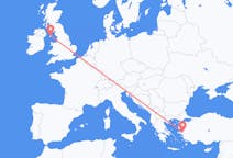 Flights from Douglas to Izmir