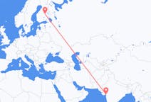 Flights from Surat, India to Kuopio, Finland