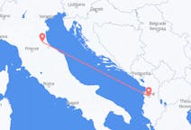 出发地 意大利出发地 福利目的地 阿尔巴尼亚地拉那的航班