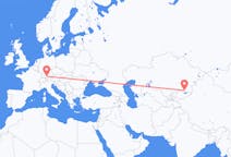 Loty z Ałmaty, Kazachstan do Memmingena, Niemcy