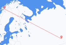 ตั๋วเครื่องบินจากเมืองตูย์เมนไปยังเมืองNarvik