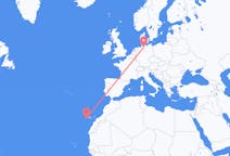 Flights from Valverde, Spain to Hamburg, Germany