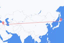 Flights from Kushiro, Japan to Van, Turkey