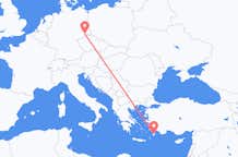 Flyreiser fra Rhodes, til Dresden