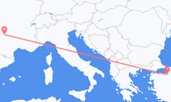 Loty z miasta Bursa do miasta Brive-la-Gaillarde