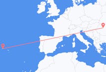 Flights from Târgu Mureș, Romania to Pico Island, Portugal