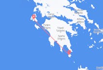 Flyrejser fra Kefallinia, Grækenland til Kythera, Grækenland