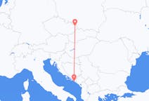 Vluchten van Dubrovnik, Kroatië naar Ostrava, Tsjechië