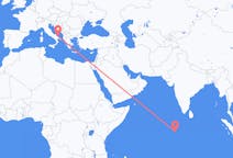 Flights from Gan, Maldives to Bari, Italy