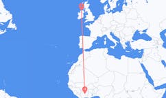 Flyreiser fra Bouaké, Elfenbenskysten til Derry, Nord-Irland