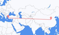 Flyrejser fra Yuncheng, Kina til Samos, Grækenland
