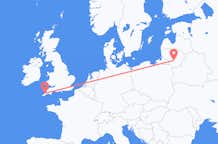 Flyreiser fra Newquay, til Kaunas