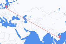 Flights from Tuy Hòa, Vietnam to Gdańsk, Poland